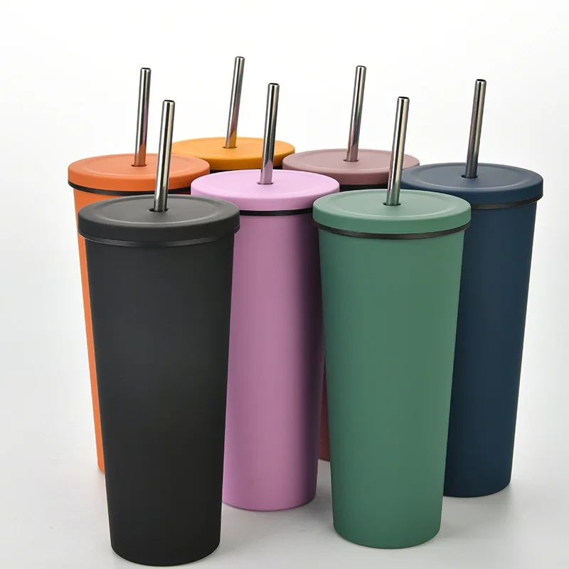 Straw Cup 700ml Vacuum Stainless Steel Vacuum Flask Large-capacity Double-layer Insulation Car Mug, More colors (please remark)
Straw Cup 700ml Vacuum Stainless Steel Vacuum Flask Large-capacity Double-layer Insulation Car Mug, More colors (please remark)