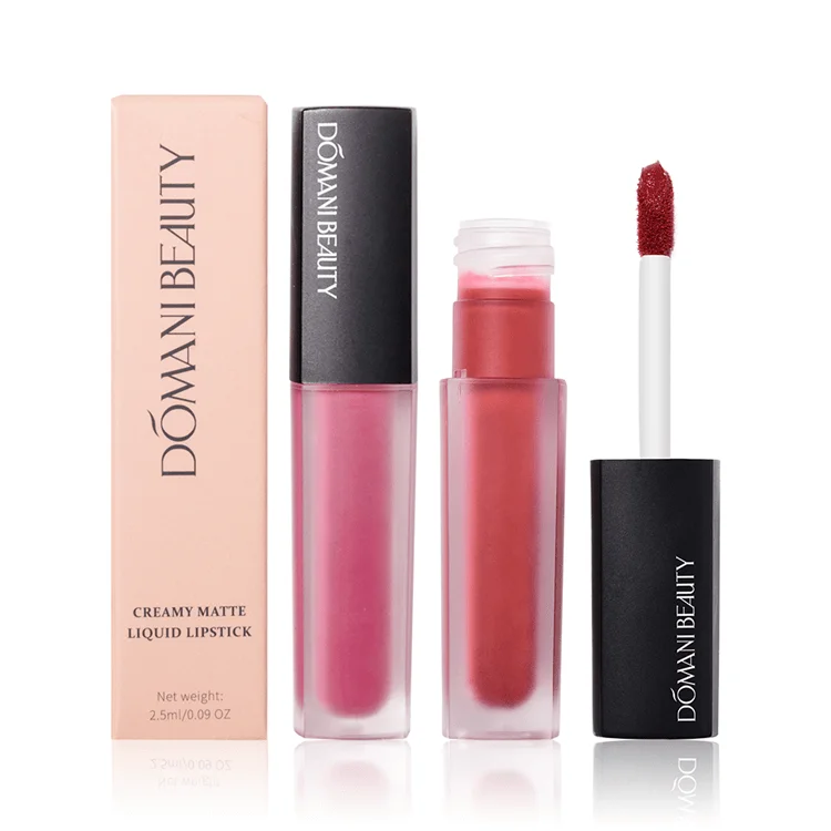 Domani Beauty Wholesaler Spot 12 Colors Vegan Organic Long Lasting Cruelty Free Nude Matte Liquid Lip Stick Lipstick
Domani Beauty Wholesaler Spot 12 Colors Vegan Organic Long Lasting Cruelty Free Nude Matte Liquid Lip Stick Lipstick