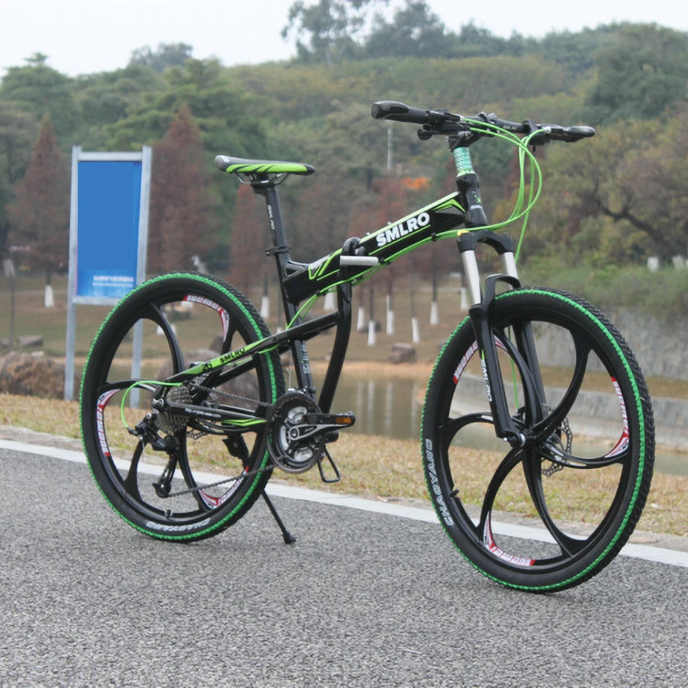 New fold bike all in one wheel city road mountain bike bicycle, White, black, grayish yellow
New fold bike all in one wheel city road mountain bike bicycle, White, black, grayish yellow