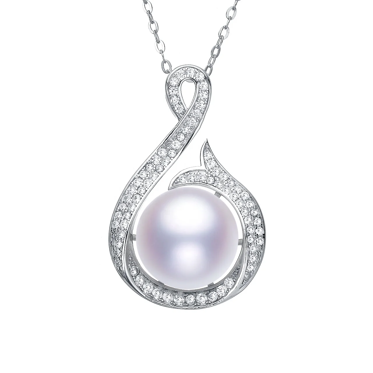 Creative Flower Drop Pearl Necklace Bridesmaids Sterling Silver Huge pearls Fresh Ture Pendant Jewelry, White
Creative Flower Drop Pearl Necklace Bridesmaids Sterling Silver Huge pearls Fresh Ture Pendant Jewelry, White