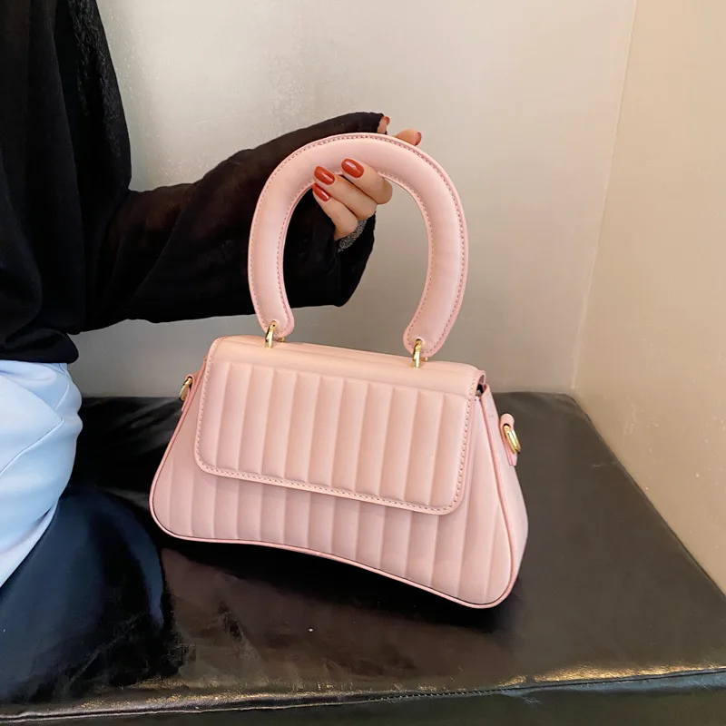 Fashion portable stripe bag women's summer new Korean popular net red Single Shoulder Bag Messenger Bag, Photo
Fashion portable stripe bag women's summer new Korean popular net red Single Shoulder Bag Messenger Bag, Photo