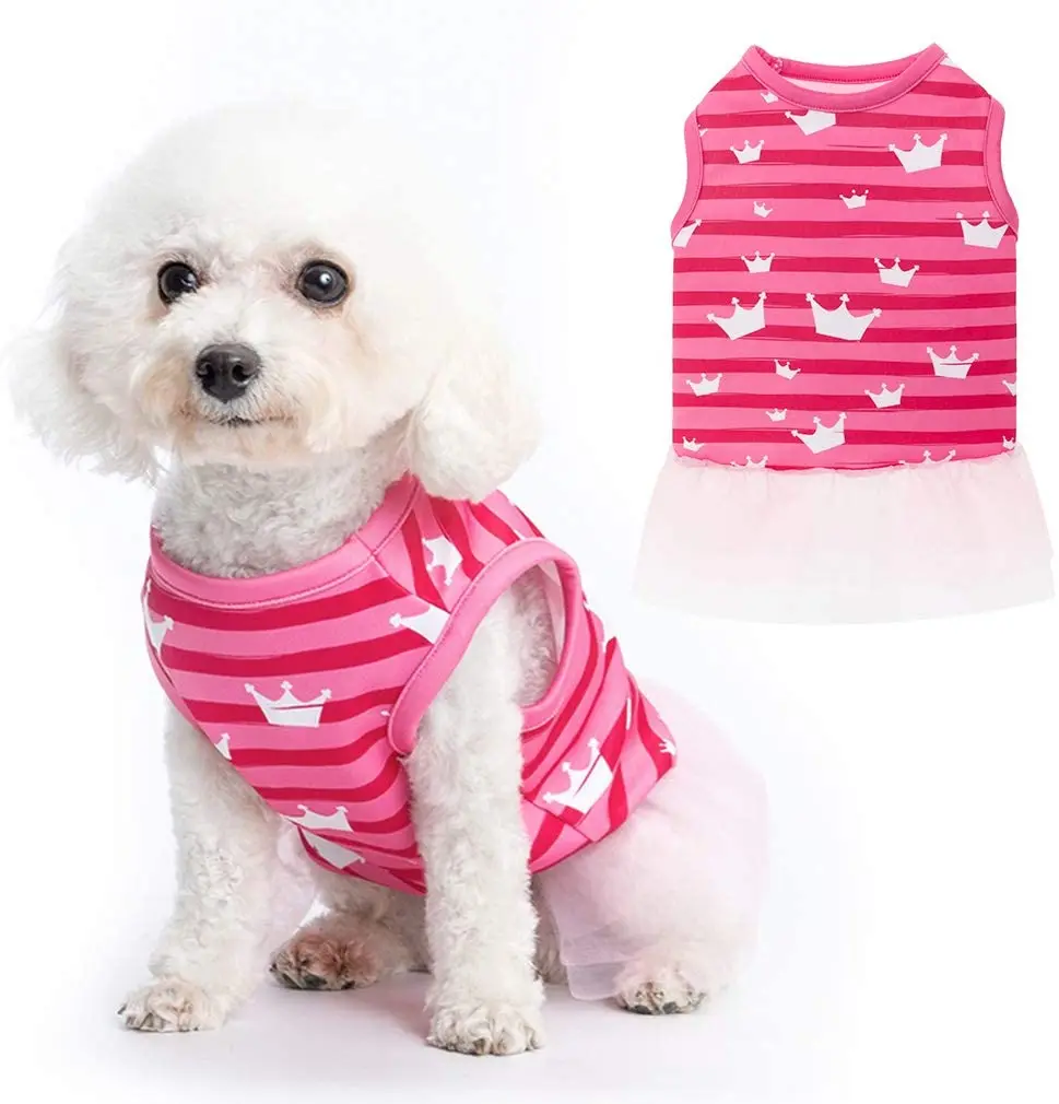 Funny Paw And Letter Printed Dog Dress Summer Pet Clothes, Pink, can be customized color
Funny Paw And Letter Printed Dog Dress Summer Pet Clothes, Pink, can be customized color