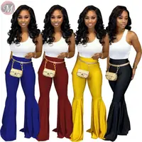 9102303 wholesale price solid color casual fashion pu flared Leg Leather High Waist Pants
9102303 wholesale price solid color casual fashion pu flared Leg Leather High Waist Pants