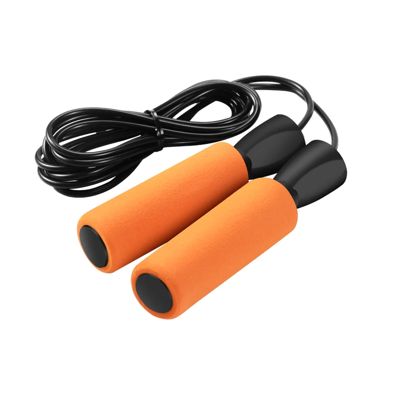 Custom Training Professional Sports Sponge hanlde Adjustable PVC wire cable Rope boxing Jump Rope, Black/blue/green/ purplish red/orange
Custom Training Professional Sports Sponge hanlde Adjustable PVC wire cable Rope boxing Jump Rope, Black/blue/green/ purplish red/orange