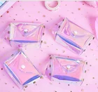 Fashion Wallet Purse Fashion Transparent Wallet Pvc Laser Women Purse Coin Clear Wallet