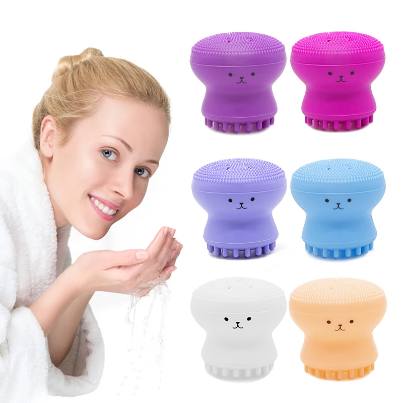 Mini Octopus Facial Cleansing Brush Tool Deep Cleaning Face Brushes Face Skin Care Machine Facial Cleansing Brush, Pink purple white blue green
Mini Octopus Facial Cleansing Brush Tool Deep Cleaning Face Brushes Face Skin Care Machine Facial Cleansing Brush, Pink purple white blue green