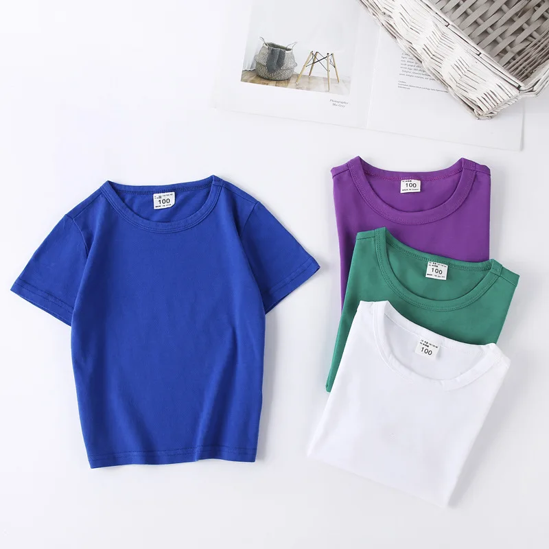 Boys o neck cotton kids short sleeve girl child color children tops kid plain boys t-shirts
Boys o neck cotton kids short sleeve girl child color children tops kid plain boys t-shirts