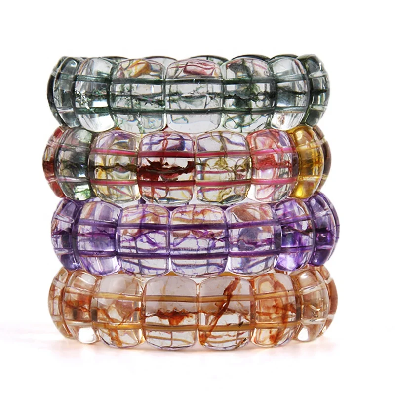 New Style Beautiful Wholesale Women Jewelry Elastic Square Figuratus Crystal Glass Bracelet
New Style Beautiful Wholesale Women Jewelry Elastic Square Figuratus Crystal Glass Bracelet