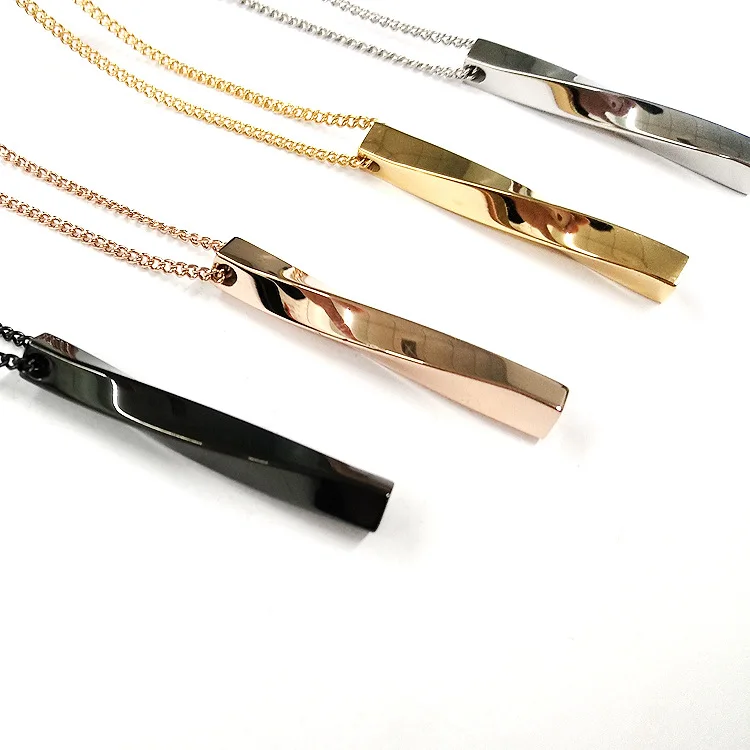 Top Quality Simple Fashion Vertical Bar Pendant Silver Stainless Steel Men Necklace, Picture shows
Top Quality Simple Fashion Vertical Bar Pendant Silver Stainless Steel Men Necklace, Picture shows