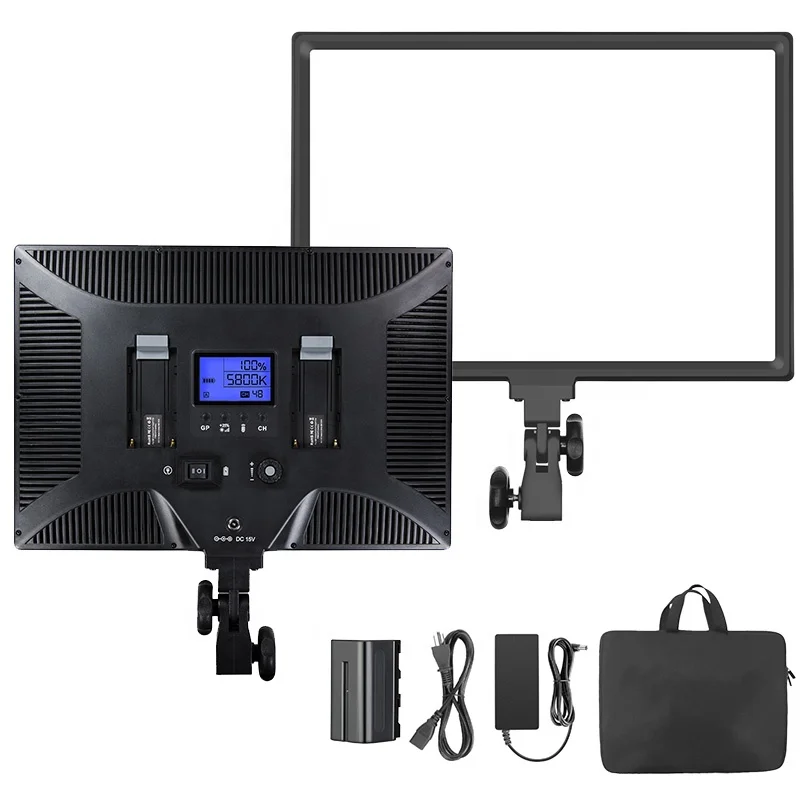 LED Video Light For Photography Camera Camcorder High Quality Professional TV Studio Photo Lighting LED Video Film Light, Black
LED Video Light For Photography Camera Camcorder High Quality Professional TV Studio Photo Lighting LED Video Film Light, Black