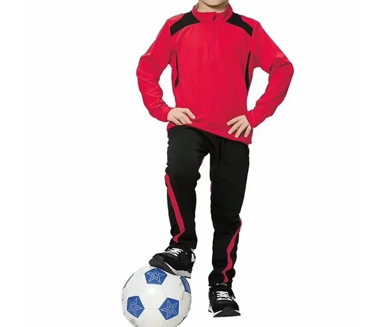 2021 Boy new design breathable custom size long sleeve red soccer training tracksuit football jacket jersey suits, Custom color
2021 Boy new design breathable custom size long sleeve red soccer training tracksuit football jacket jersey suits, Custom color