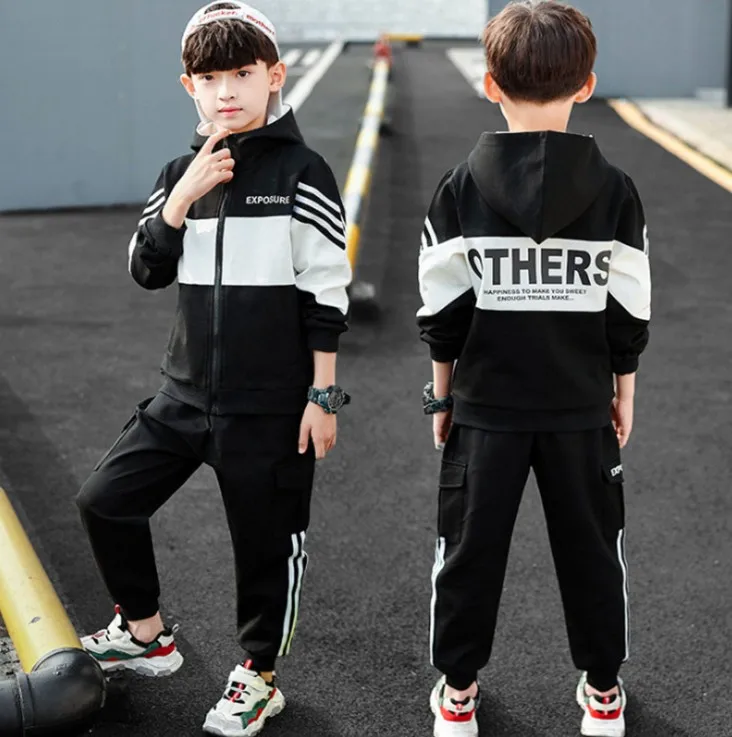 Hot Sale Boy Tracksuits 3 to 12 Years Long Sleeves Jacket and Pants Autumn Children Boys Clothing Sets
Hot Sale Boy Tracksuits 3 to 12 Years Long Sleeves Jacket and Pants Autumn Children Boys Clothing Sets