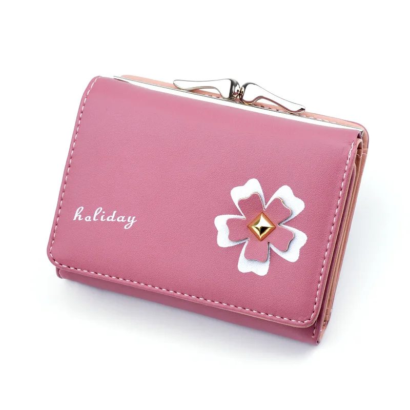 Newest Korea Designer Women Wallet Leather Short Solid Color Cute Wallet Womens Quality Female Purse Card Holder, Customize
Newest Korea Designer Women Wallet Leather Short Solid Color Cute Wallet Womens Quality Female Purse Card Holder, Customize