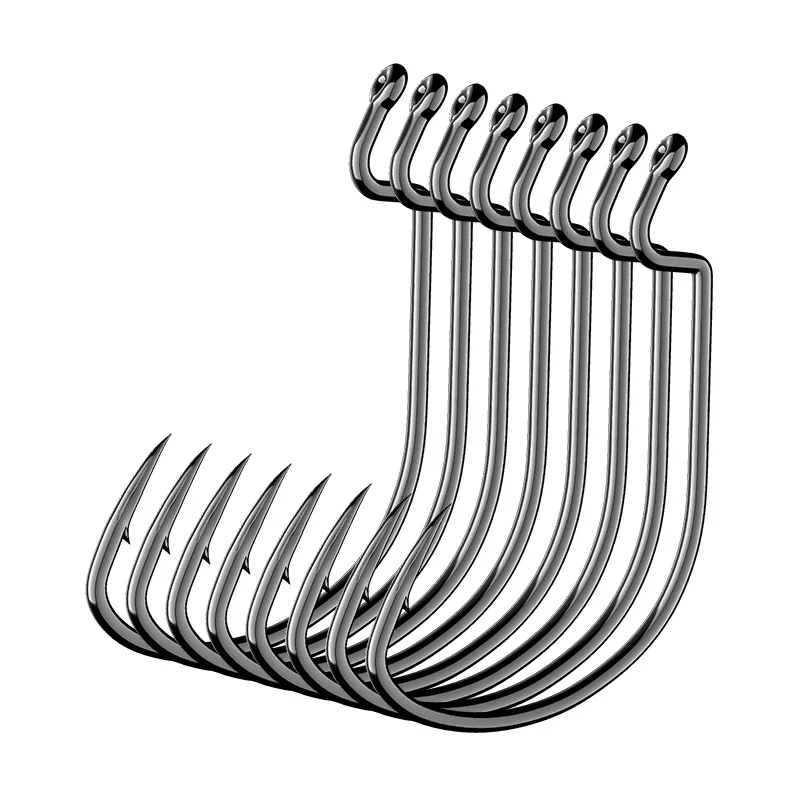 High carbon steel china whole sale all sizes fresh salt water sea fishing hook/big fish hook, Black chrome / tin
High carbon steel china whole sale all sizes fresh salt water sea fishing hook/big fish hook, Black chrome / tin