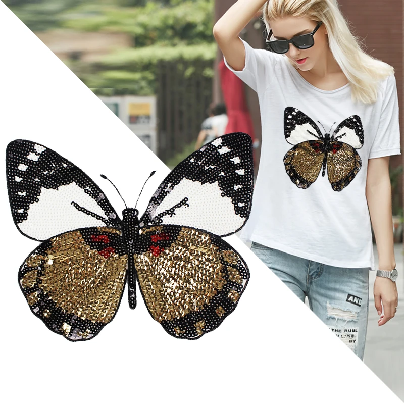 Lentejuelas mariposa lentejuelas de colores parche pegatinas fijar a la Ropa Accesorios parche pegatinas ropa camiseta Diy Acces
Lentejuelas mariposa lentejuelas de colores parche pegatinas fijar a la Ropa Accesorios parche pegatinas ropa camiseta Diy Acces