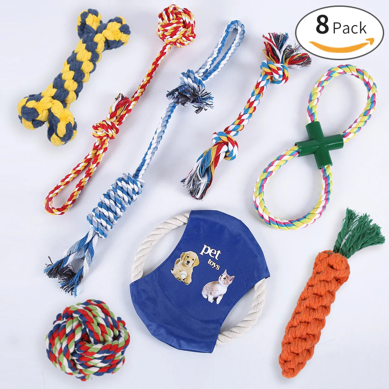 Wholesale High Quality Durable Animal Designs Dog Chewing Rope Toys Set Nylon Cotton Dog Rope Toys For Dog
Wholesale High Quality Durable Animal Designs Dog Chewing Rope Toys Set Nylon Cotton Dog Rope Toys For Dog