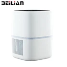 Efficient room low noise 25w hepa filter standing air purifier with led lights