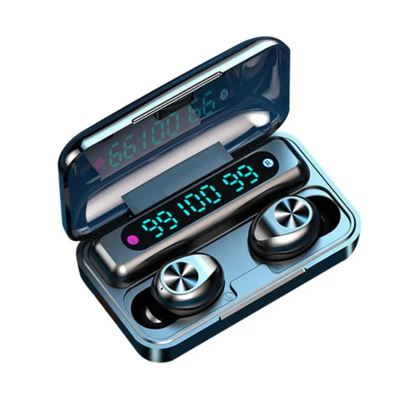 F9-10 TWS Wireless Blue tooth Earphone Touch control 9D Stereo Earbuds With Microphone Sport Earphones Waterproof LED display
F9-10 TWS Wireless Blue tooth Earphone Touch control 9D Stereo Earbuds With Microphone Sport Earphones Waterproof LED display