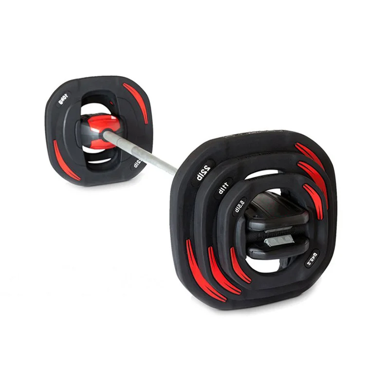 home gym adjustable barbell dumbbell set 20kg crocodile mouth barbell set 20kg weight lifting barbell 10kg bumper plates, Black+red
home gym adjustable barbell dumbbell set 20kg crocodile mouth barbell set 20kg weight lifting barbell 10kg bumper plates, Black+red