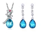 In Saudi Arabia India Zircon diamond Wedding Jewelry Set