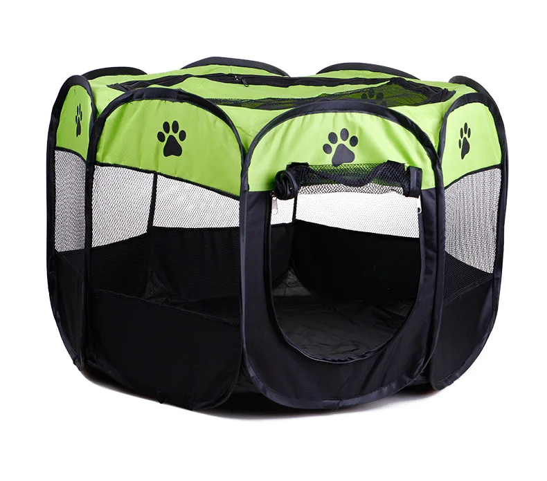 Portable Folding Pet tent Dog House Cage Dog Cat Tent Playpen Puppy Kennel Easy Operation Octagonal Fence outdoor supplies
Portable Folding Pet tent Dog House Cage Dog Cat Tent Playpen Puppy Kennel Easy Operation Octagonal Fence outdoor supplies