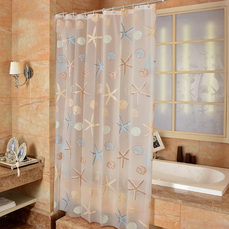 Factory Direct Sale For Starfish Waterproof And Mildew Resistant Shower Bathroom Curtains/
Factory Direct Sale For Starfish Waterproof And Mildew Resistant Shower Bathroom Curtains/