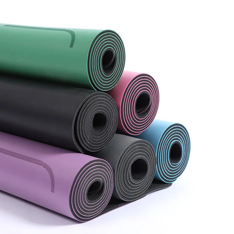 Custom Pu yoga rubber mat wear-resistant thick non-slip sweat-absorbentmat with posture line high quality yoga mat fitness, Blue, pink, black, purple, green
Custom Pu yoga rubber mat wear-resistant thick non-slip sweat-absorbentmat with posture line high quality yoga mat fitness, Blue, pink, black, purple, green