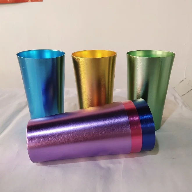 Customized Color Drinking Cup Anodized Aluminum Cup Aluminum Metal Beer Cup, Customed color
Customized Color Drinking Cup Anodized Aluminum Cup Aluminum Metal Beer Cup, Customed color