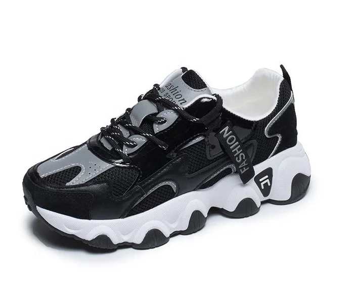 New design Reflective Thick bottom Sneakers Chunky Platform Sneakers Women Ladies New Fashion Shoes
New design Reflective Thick bottom Sneakers Chunky Platform Sneakers Women Ladies New Fashion Shoes