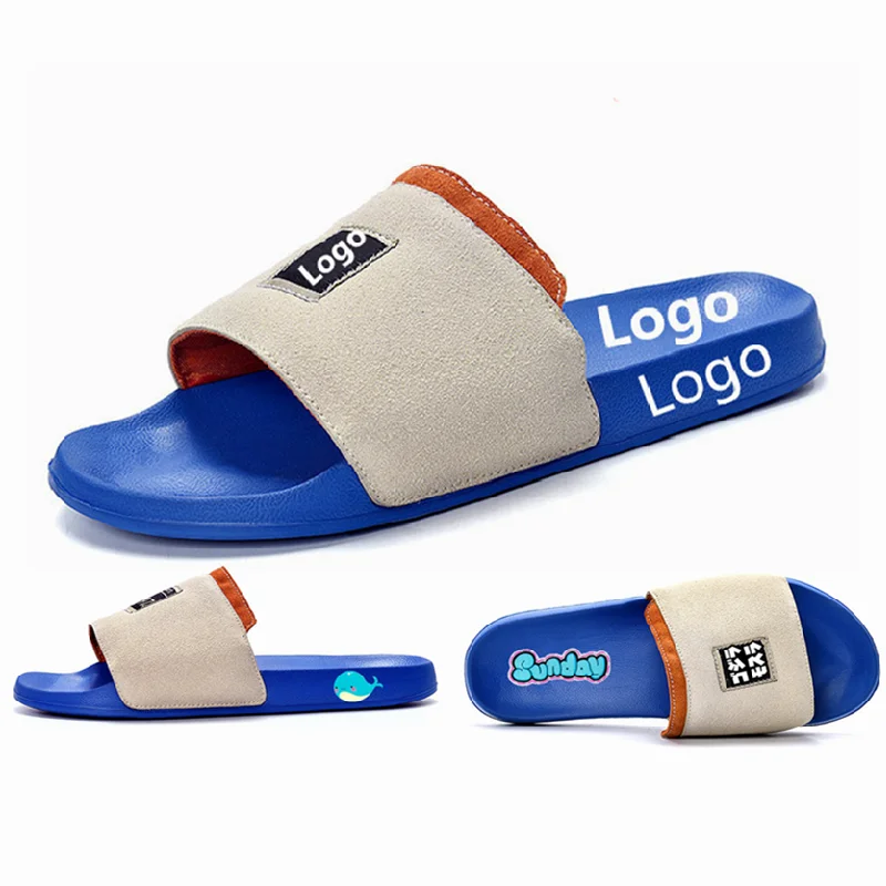 Comfortable Slipper Sandals Custom Printed Slipper Man, Flat Wholesale Sandals Private Logo Beach Slipper, White/blue
Comfortable Slipper Sandals Custom Printed Slipper Man, Flat Wholesale Sandals Private Logo Beach Slipper, White/blue