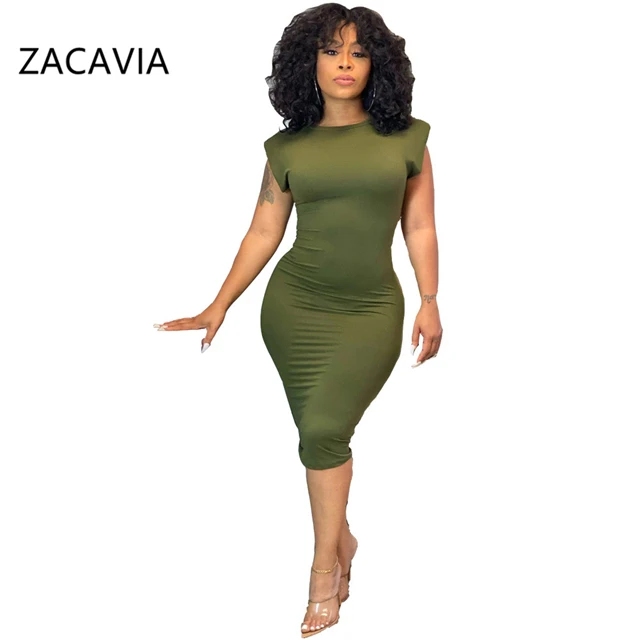 Spring New Style Office Ladies Elegant Sleeveless Dress Shoulder Pad Bodycon Dress, Picture color
Spring New Style Office Ladies Elegant Sleeveless Dress Shoulder Pad Bodycon Dress, Picture color