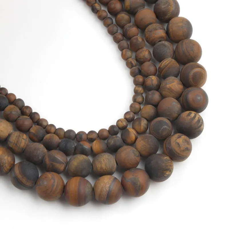 Wholesale 4/6/8/10mm Dull Polish Matte Beads Yellow Tiger Eye Stone Round Beads For Jewelry Making Bracelet
Wholesale 4/6/8/10mm Dull Polish Matte Beads Yellow Tiger Eye Stone Round Beads For Jewelry Making Bracelet
