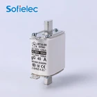 Fuse Type Ceramic Fuse Ceramic Fuse Factory Direct Nt Type Blade Block Links Nh00 Ceramic Fuse For Cable