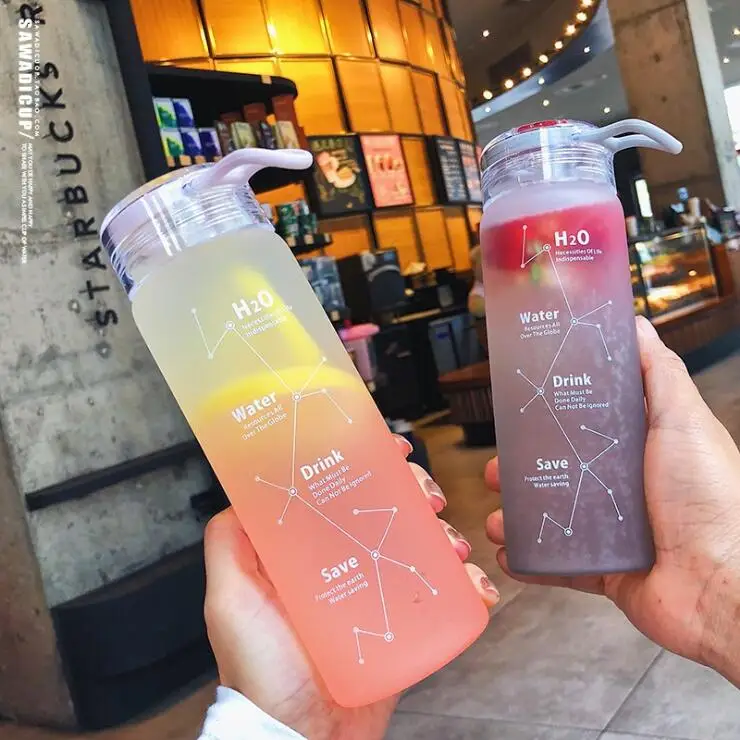 Promotional Portable Summer Transparent Glass Bottle Water Bottles, Black brown white pink
Promotional Portable Summer Transparent Glass Bottle Water Bottles, Black brown white pink