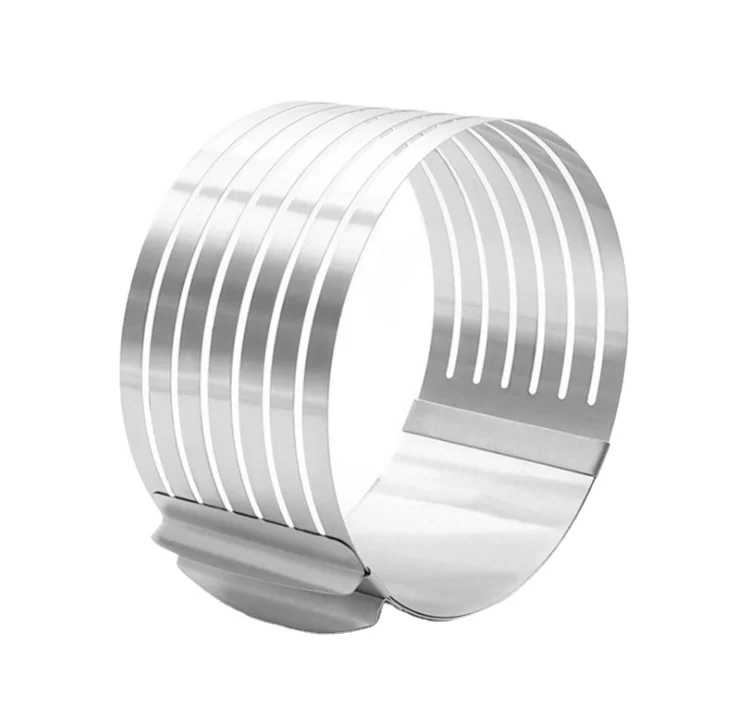 6-8 inch Cake Slicer Adjustable Multilayer Circular Molding Plating Forming Round Cake Rings
6-8 inch Cake Slicer Adjustable Multilayer Circular Molding Plating Forming Round Cake Rings