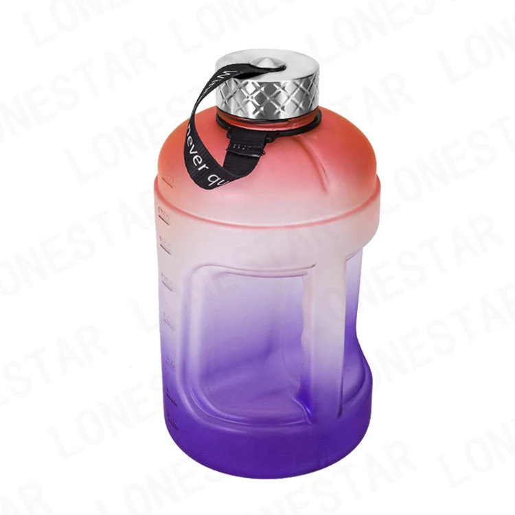 2020amazon hot sellers 2.2L Large Capacity Water Bottle Time Marker water bottle for outdoor custom logo color packing, Customized color
2020amazon hot sellers 2.2L Large Capacity Water Bottle Time Marker water bottle for outdoor custom logo color packing, Customized color