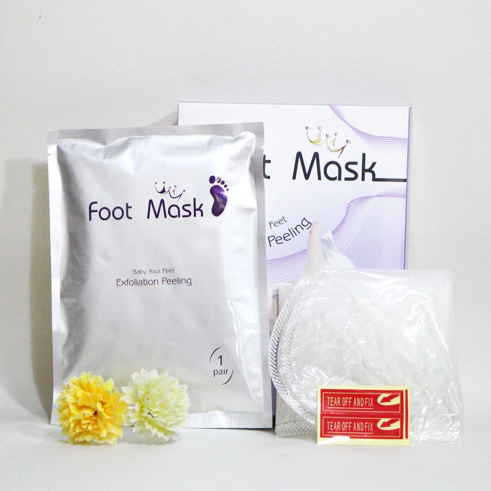 

amazon best seller feet skin exfoliate foot peeling mask, White