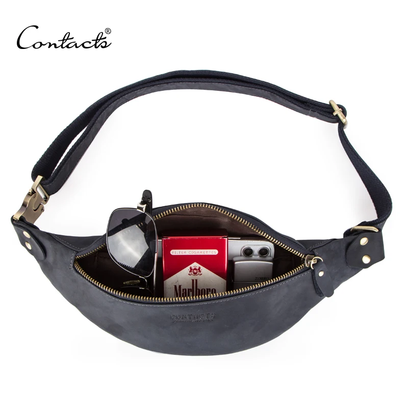 CONTACT'S vintage style natural leather Navy blue sling messenger bags for men cell phone beaded bag in wholesale price
CONTACT'S vintage style natural leather Navy blue sling messenger bags for men cell phone beaded bag in wholesale price