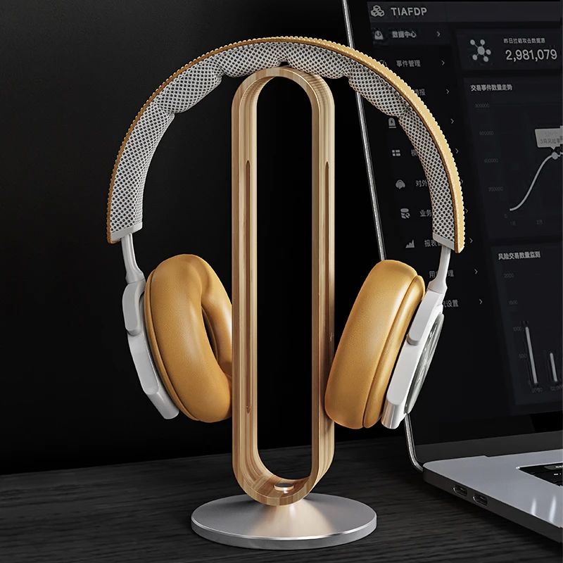 Boneruy U Shape Display Hanger Gaming Headset Stand Hub Bamboo Headphone Stand Holder
Boneruy U Shape Display Hanger Gaming Headset Stand Hub Bamboo Headphone Stand Holder