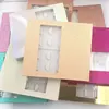 10 pairs custom eyelash book packaging private label mink eyelash box own brand vendor made faux 3d mink eyelash
