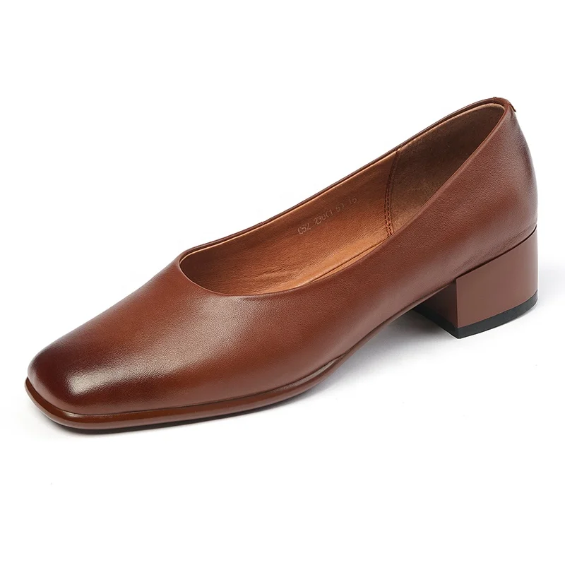 Autumn new retro brown backless female women shoes casual grandma shoes genuine leather middle heel ladies Loafers
Autumn new retro brown backless female women shoes casual grandma shoes genuine leather middle heel ladies Loafers