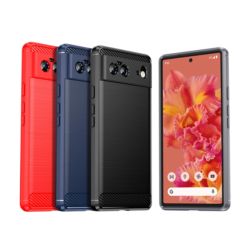 Hot Selling Shockproof Soft TPU Carbon Fiber Mobile Phone Cover For Google Pixel 6 6 Pro Silicone Cell Phone Case
Hot Selling Shockproof Soft TPU Carbon Fiber Mobile Phone Cover For Google Pixel 6 6 Pro Silicone Cell Phone Case
