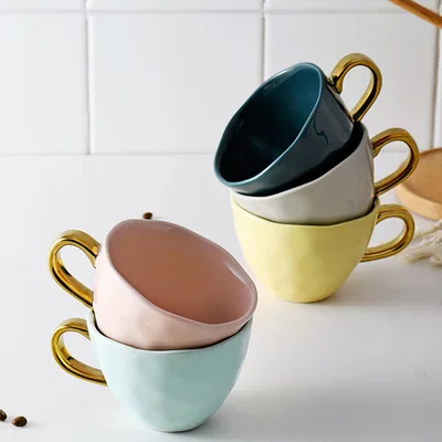 Nordic retro simple office breakfast ceramic cup 360ml large capacity cappuccino coffee mug, As picture
Nordic retro simple office breakfast ceramic cup 360ml large capacity cappuccino coffee mug, As picture