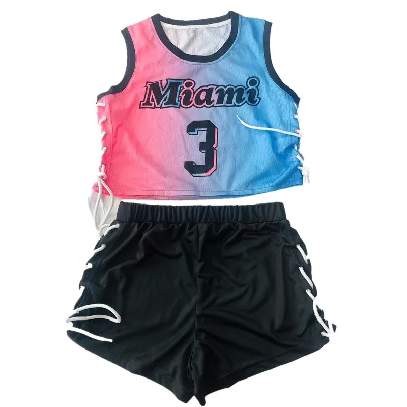 New design 2021 Woman Summer Two Piece Track Shorts Set Biker Shorts 2 Piece Set Bulk Basketball Jersey Shorts Set Women, 10 color
New design 2021 Woman Summer Two Piece Track Shorts Set Biker Shorts 2 Piece Set Bulk Basketball Jersey Shorts Set Women, 10 color