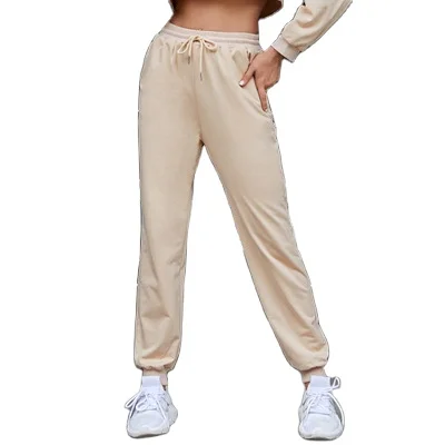 YYF Autumn 2020 fashion casual lace up solid color casual pants for womens trousers & pants
YYF Autumn 2020 fashion casual lace up solid color casual pants for womens trousers & pants
