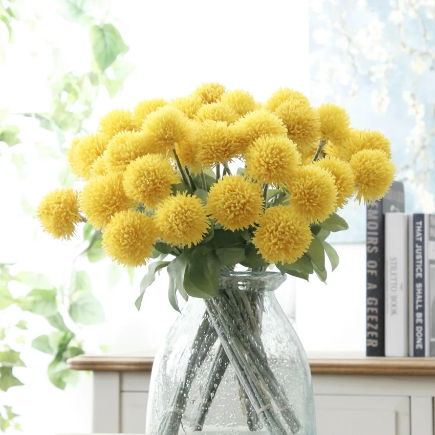 Y-H110 Wholesale Wedding Supplies Fake Onion Flower Soft Rubber Ball Chrysanthemum Artificial Flowers For Wedding Home Decor
Y-H110 Wholesale Wedding Supplies Fake Onion Flower Soft Rubber Ball Chrysanthemum Artificial Flowers For Wedding Home Decor