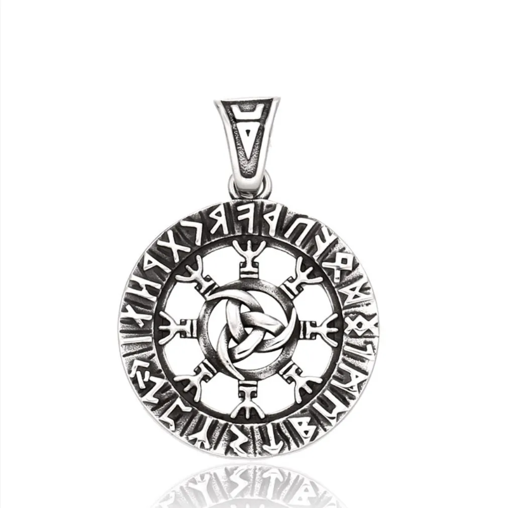 High Quality Stainless Steel Retro Vintage Round Pendants for Necklace, Picture show
High Quality Stainless Steel Retro Vintage Round Pendants for Necklace, Picture show