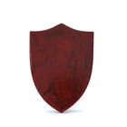 Wholesale gifts & crafts blank MDF wooden shield plaque award for activities souvenir gifts