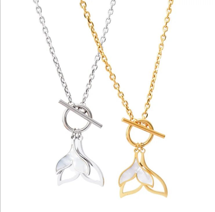 New Jewelry Fishtail Necklace Fish Tail Dolphin Female Stainless Steel Shell Fish Chain Necklace
New Jewelry Fishtail Necklace Fish Tail Dolphin Female Stainless Steel Shell Fish Chain Necklace