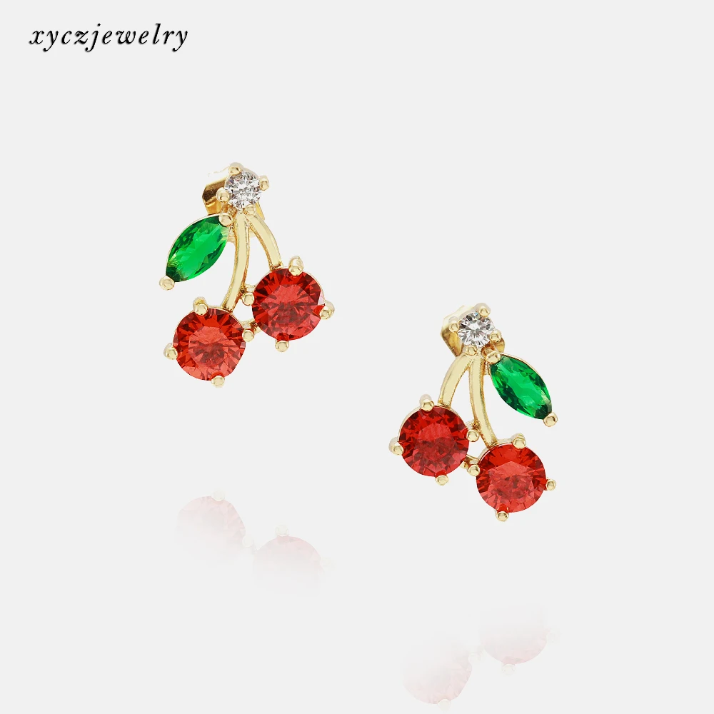 Beautiful cherry earrings fashion jewelry gold earrings new cherry earrings, Picture
Beautiful cherry earrings fashion jewelry gold earrings new cherry earrings, Picture